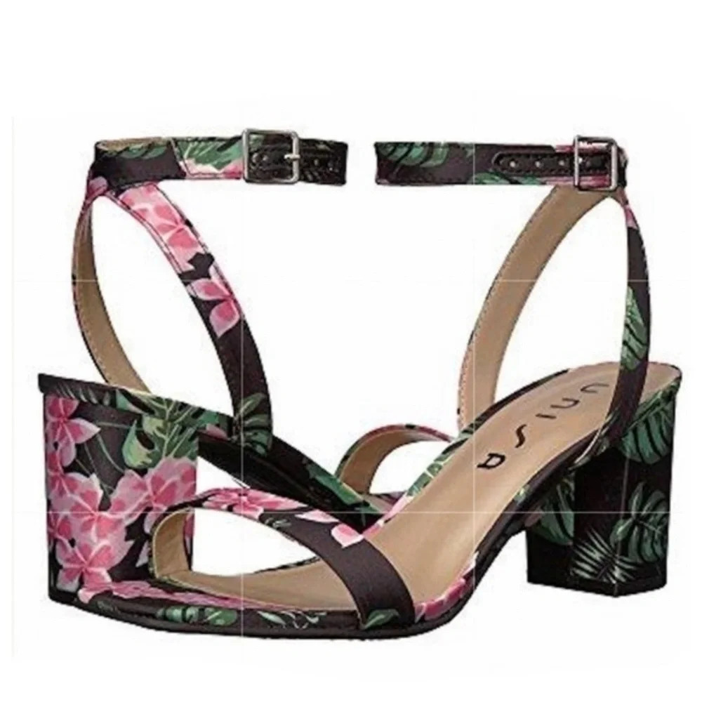 Unisa floral high heel sandals